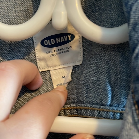 Old Navy Denim Vest - Picture 2 of 3